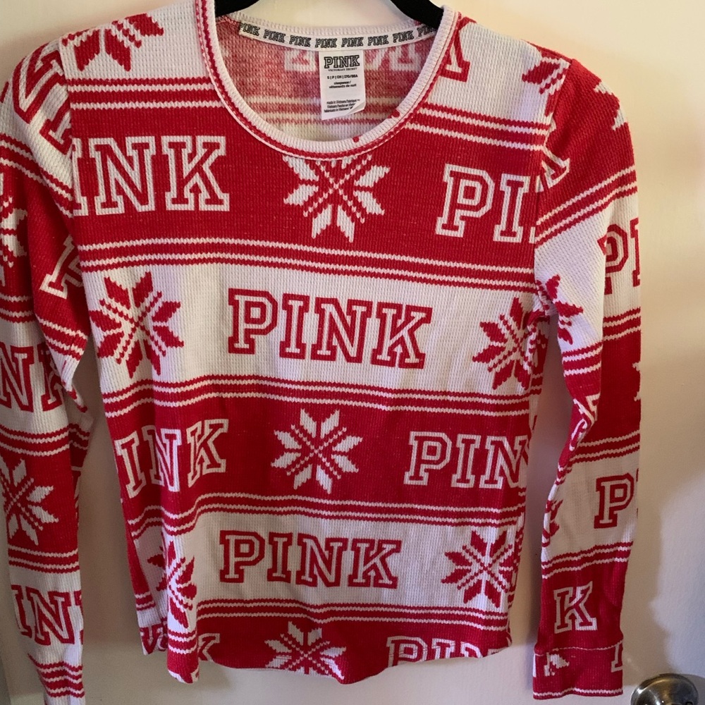 Pink holiday thermal